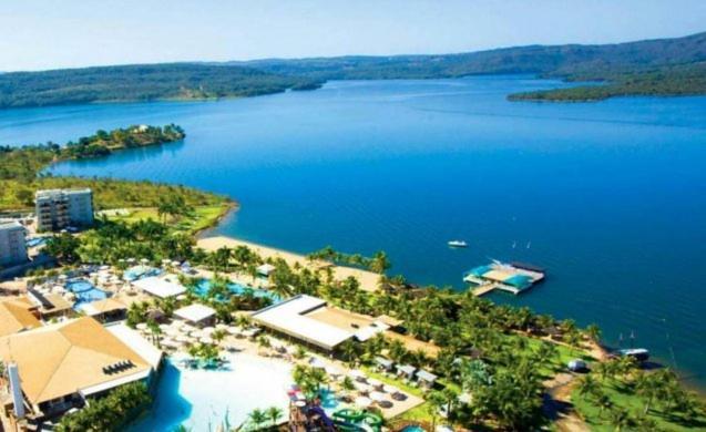 Resort Marina Flat & Nautica Caldas Novas Buitenkant foto